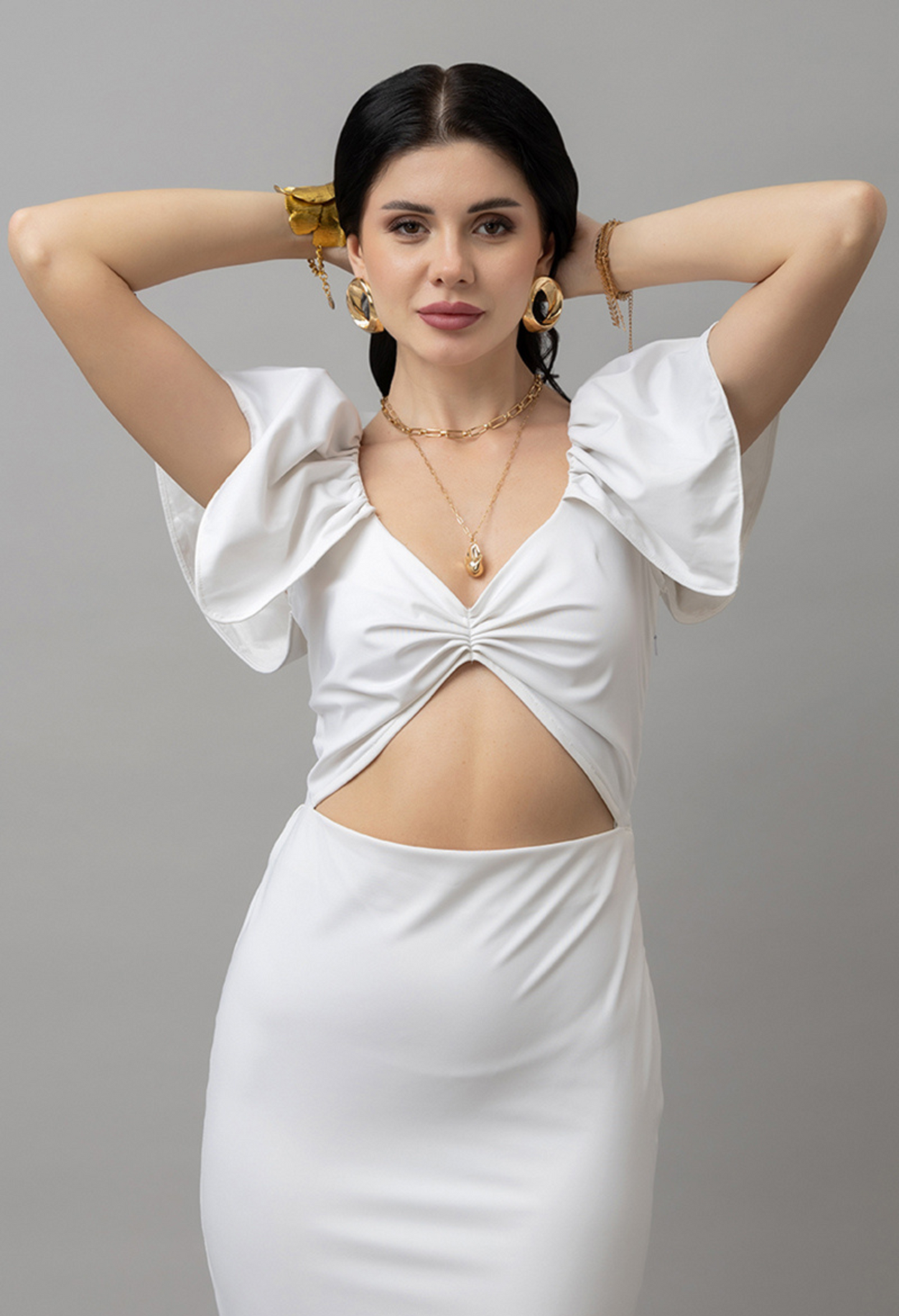 Aurora Wing Sleeve Dress