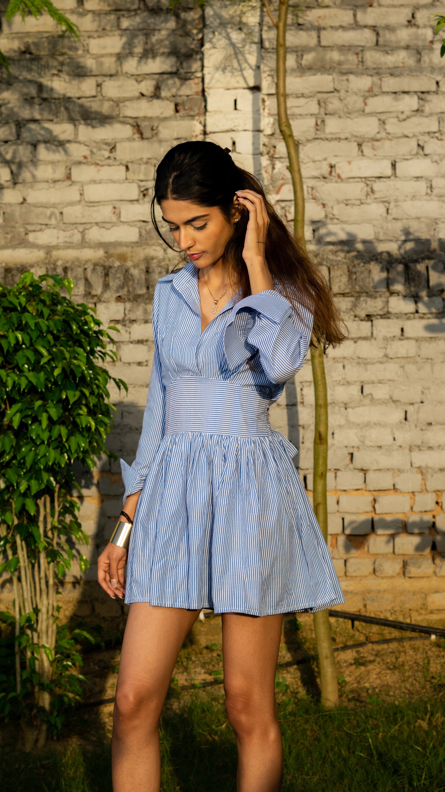 Blue Breeze Shirt Dress