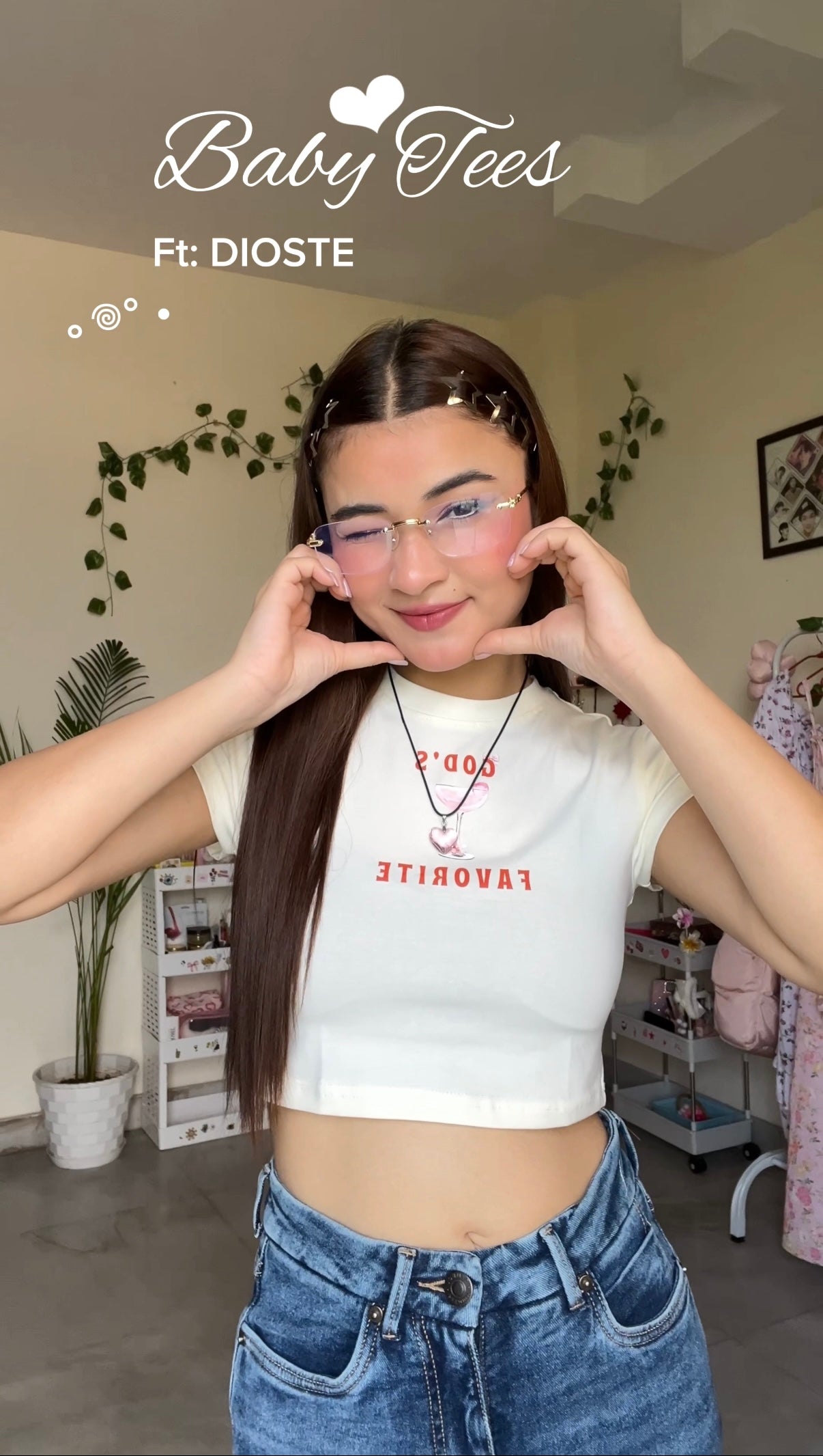 God favorite baby tee