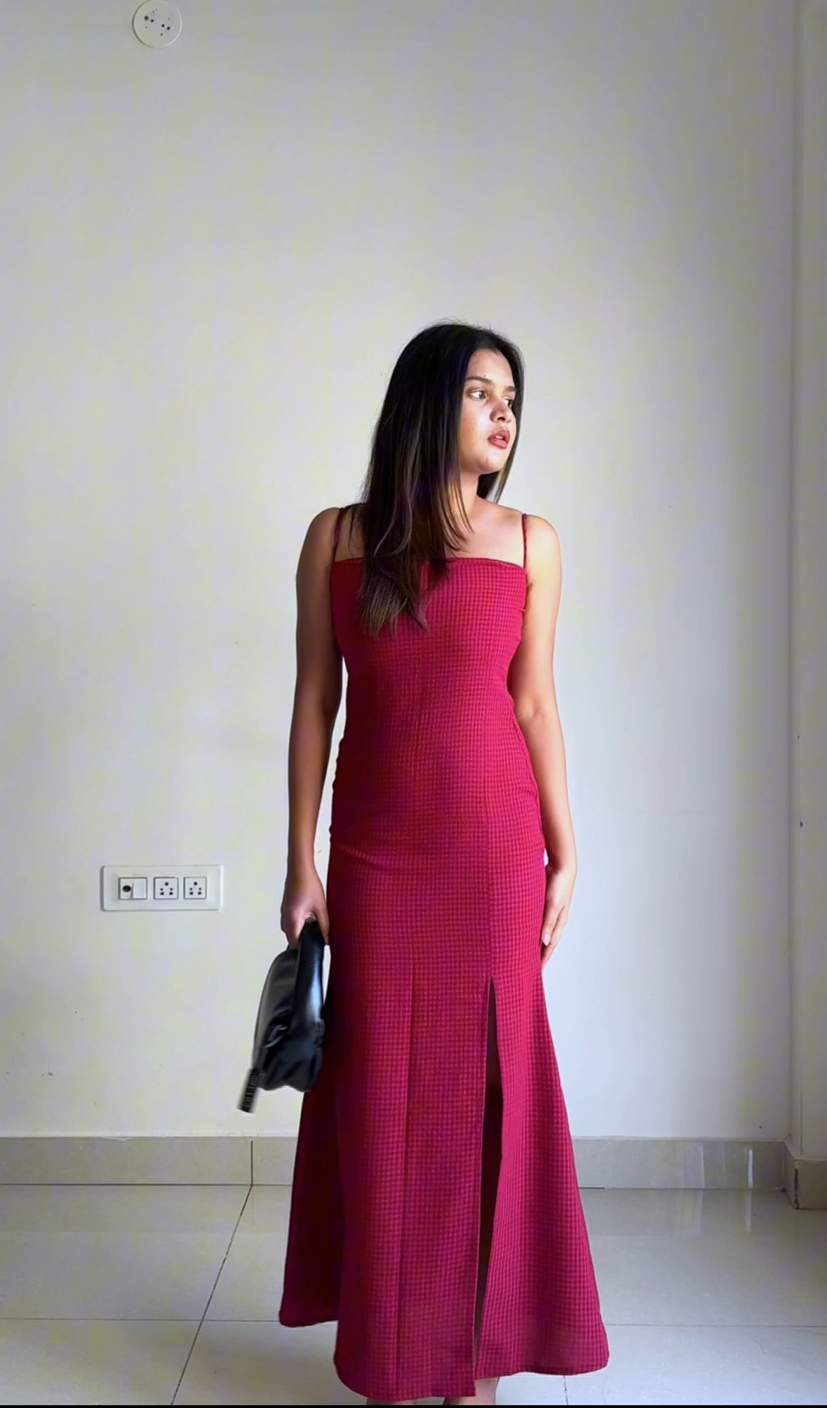 RUBY SLIT LONG DRESS