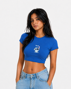 Stitch baby tee