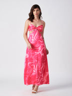 SWIRL MAXI DRESS