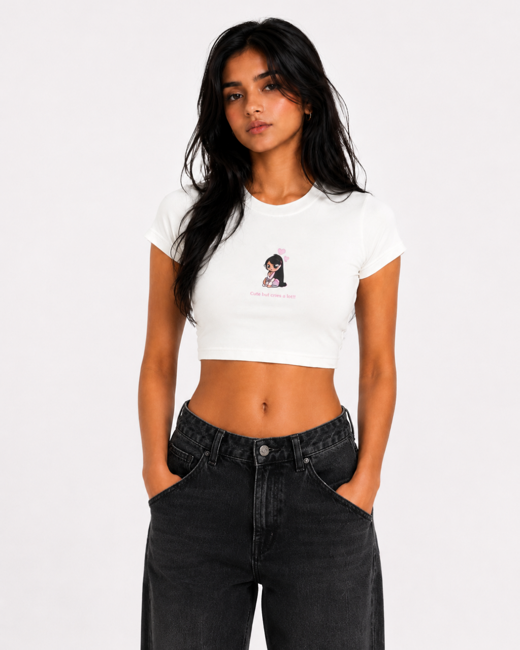 Power puff baby tee