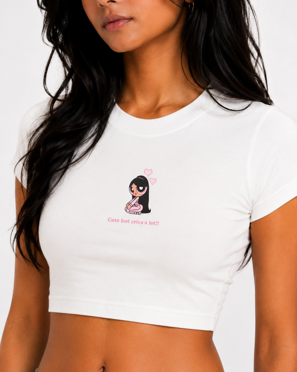 Power puff baby tee