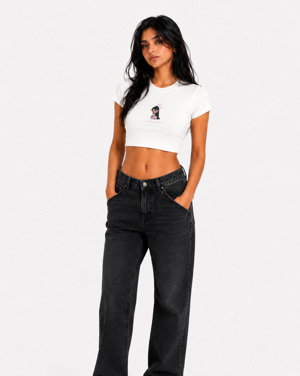 Power puff baby tee