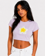 lavender baby tee