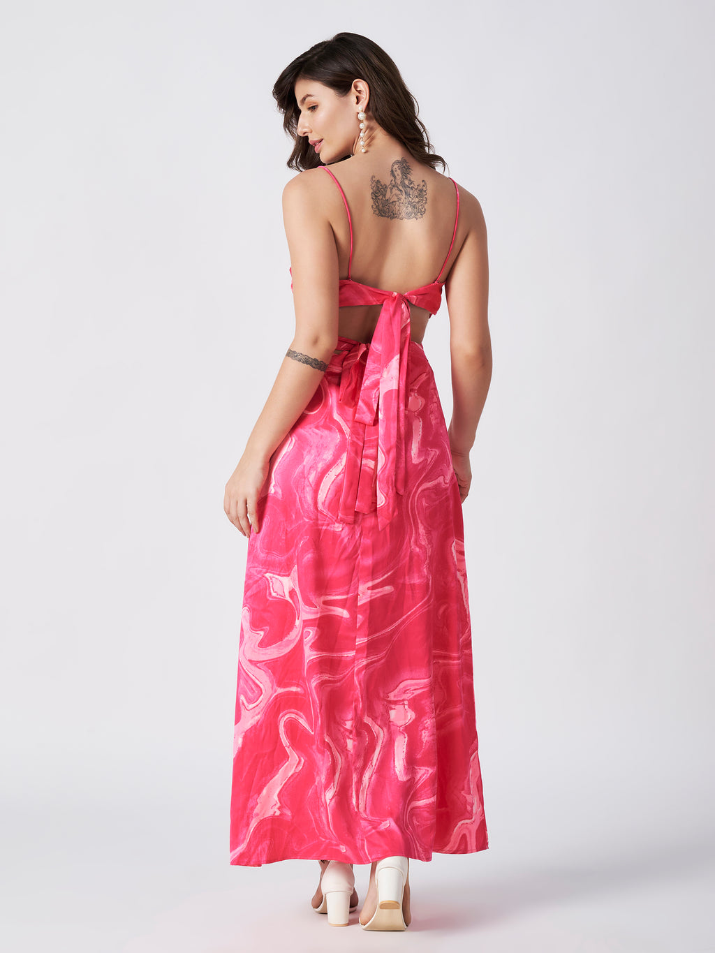 SWIRL MAXI DRESS