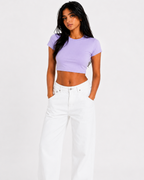 Lavender baby tee
