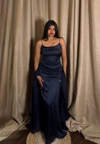 Blue Midnight veil dress