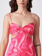 SWIRL MAXI DRESS