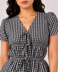 DAISY CHECK TOP