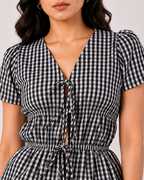 DAISY CHECK TOP