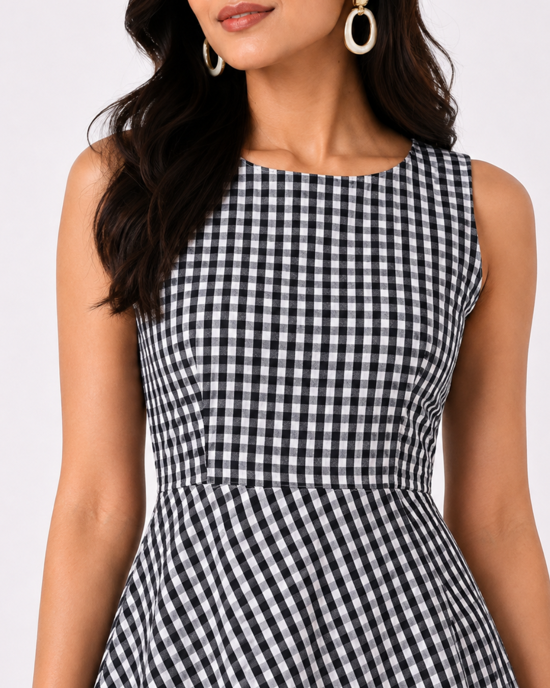 Country Breeze Gingham Dress