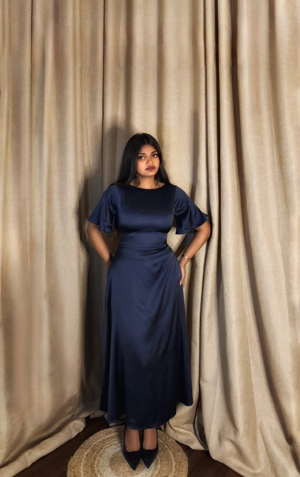 Serena Drape Dress