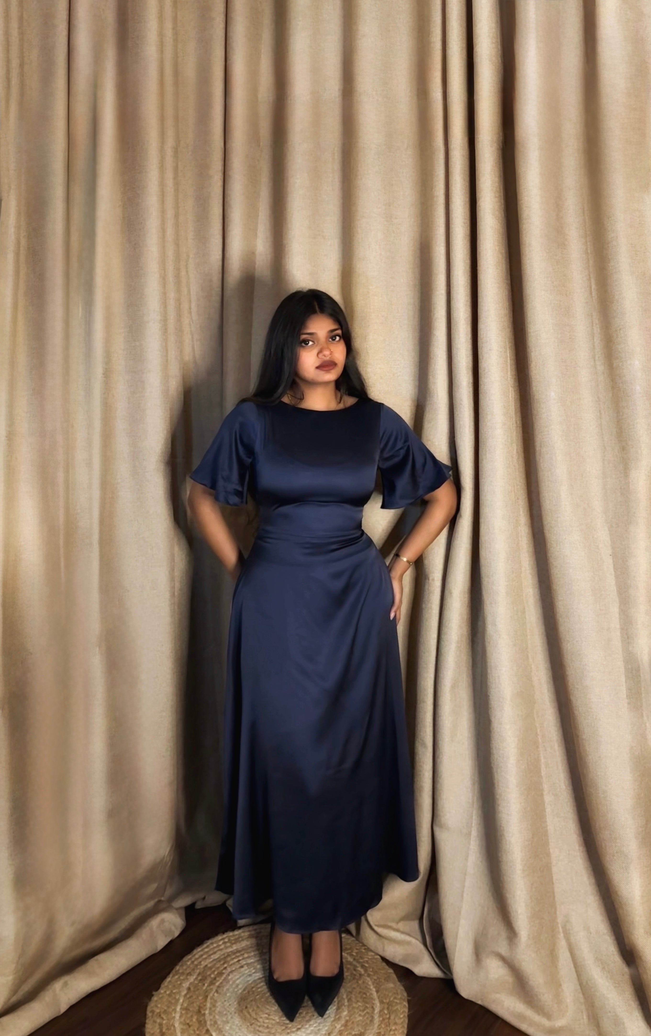 Serena Drape Dress