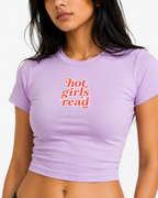 hot girl read baby tee