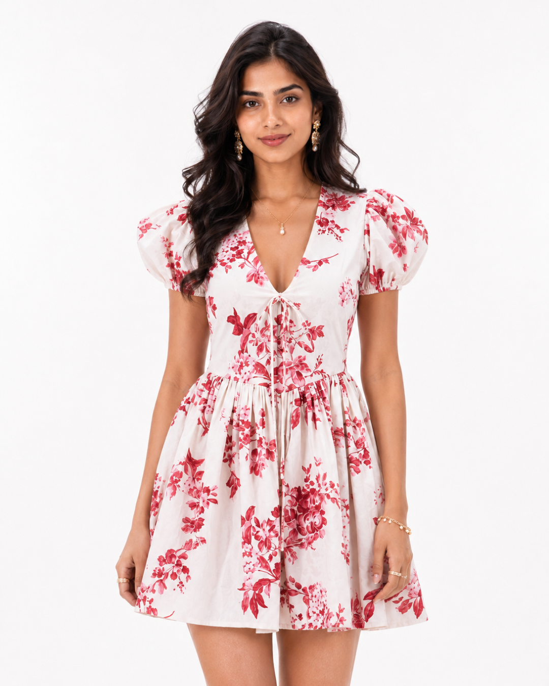 Ivory Rose Dress