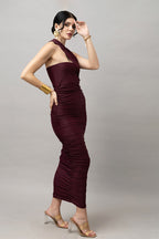 Mystic Siren Ruched Dress
