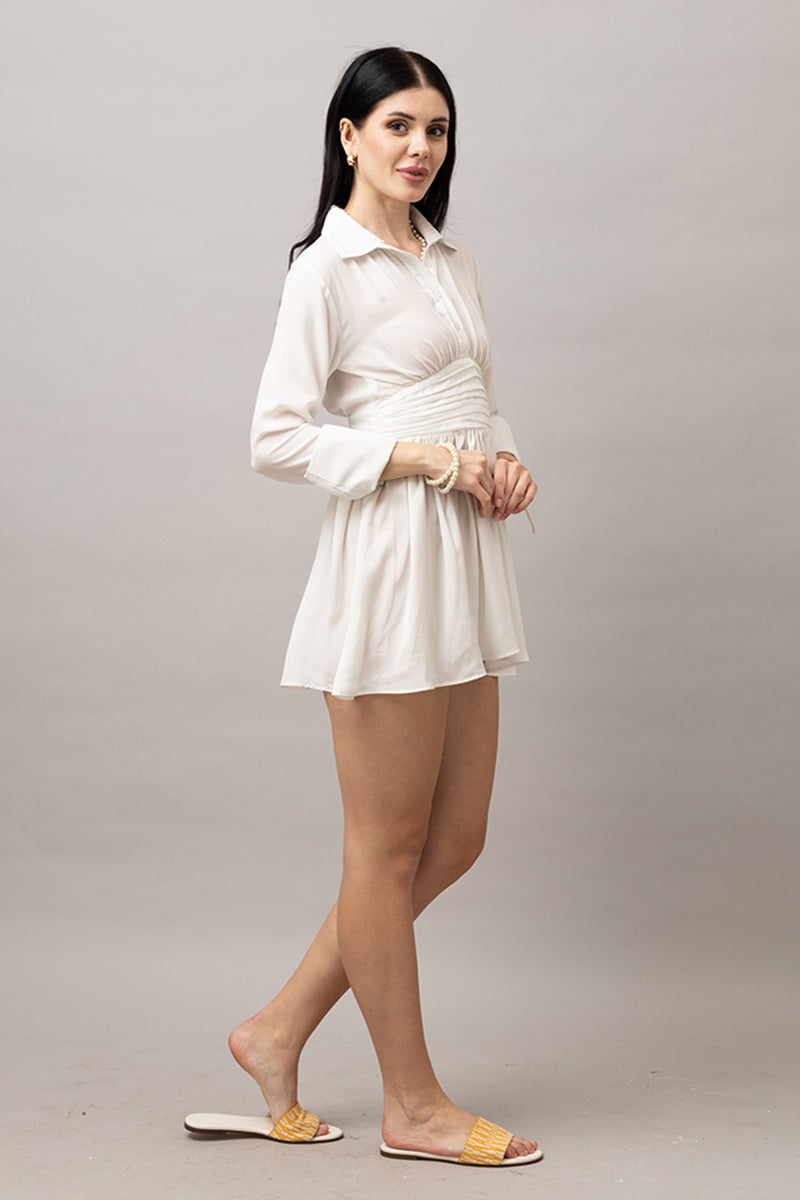 Sunlit Escape Shirtdress