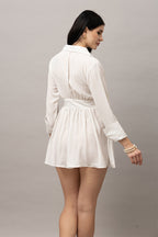 Sunlit Escape Shirtdress