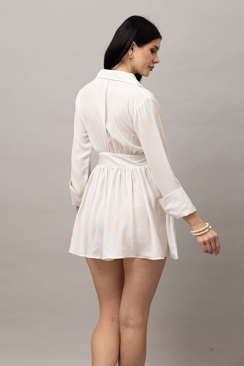 Sunlit Escape Shirtdress