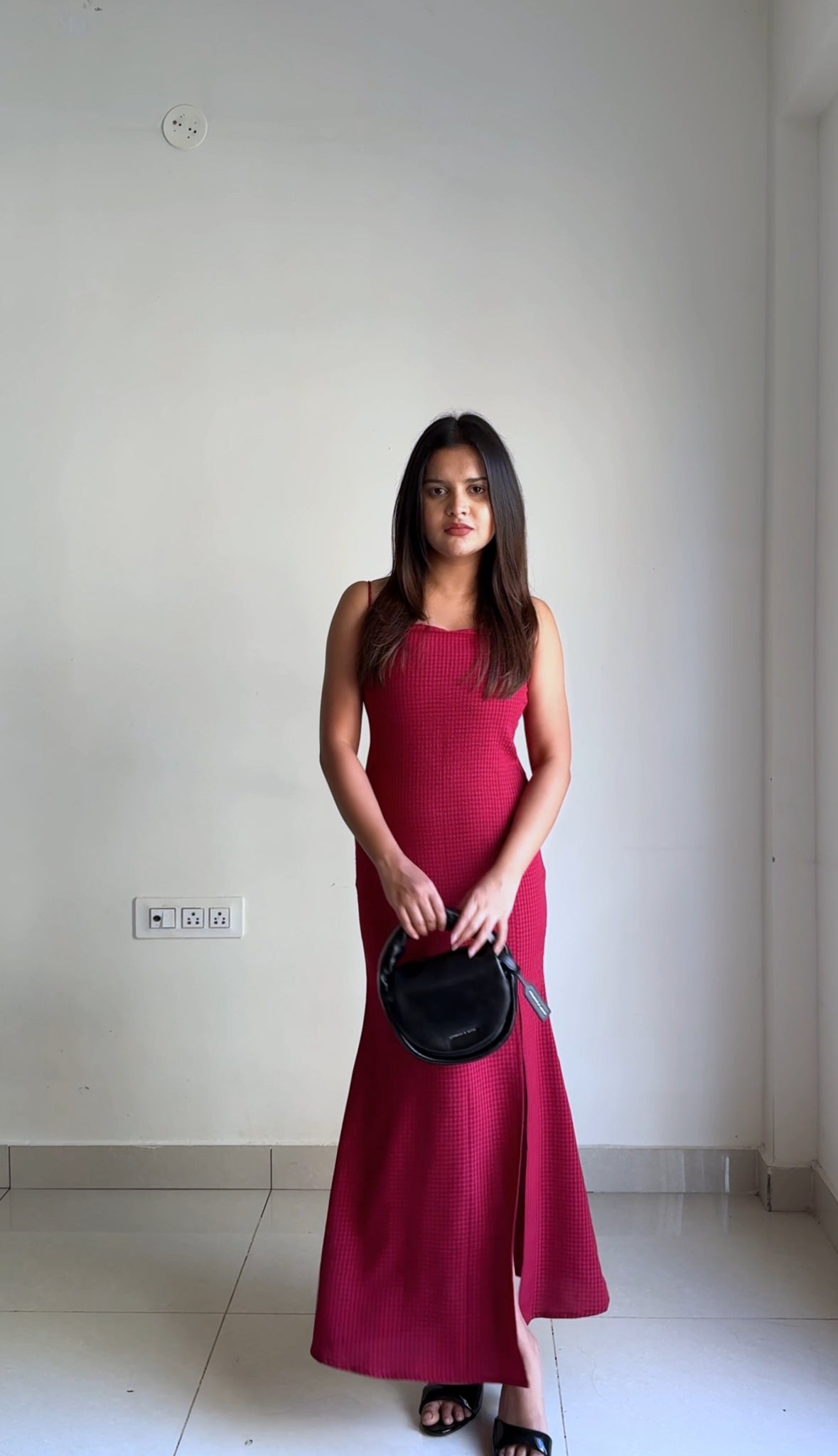 RUBY SLIT LONG DRESS