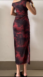 Sera red dress