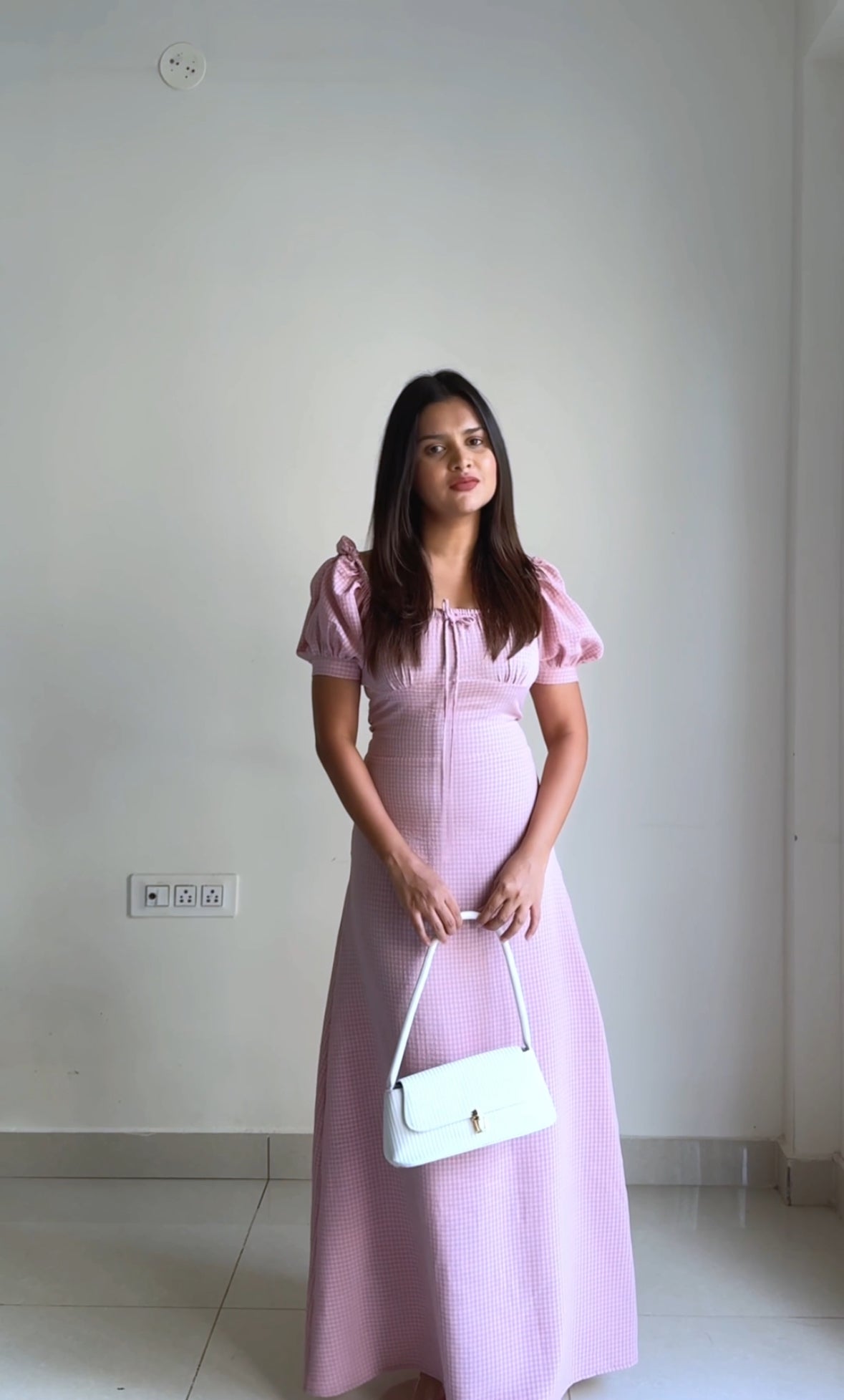 PINK PUFF Long Dress