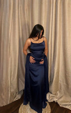 Blue Midnight veil dress