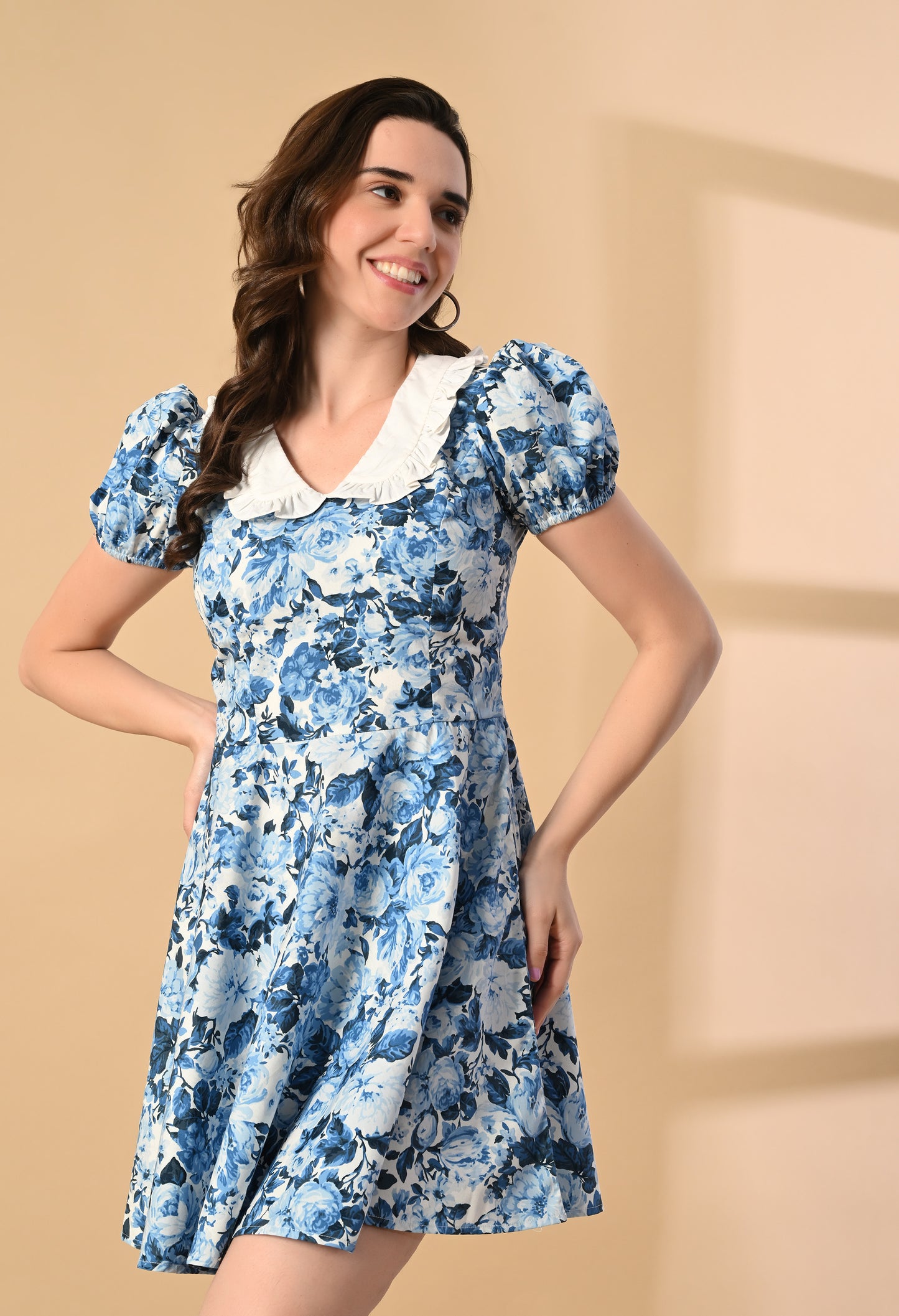 Flora midi dress