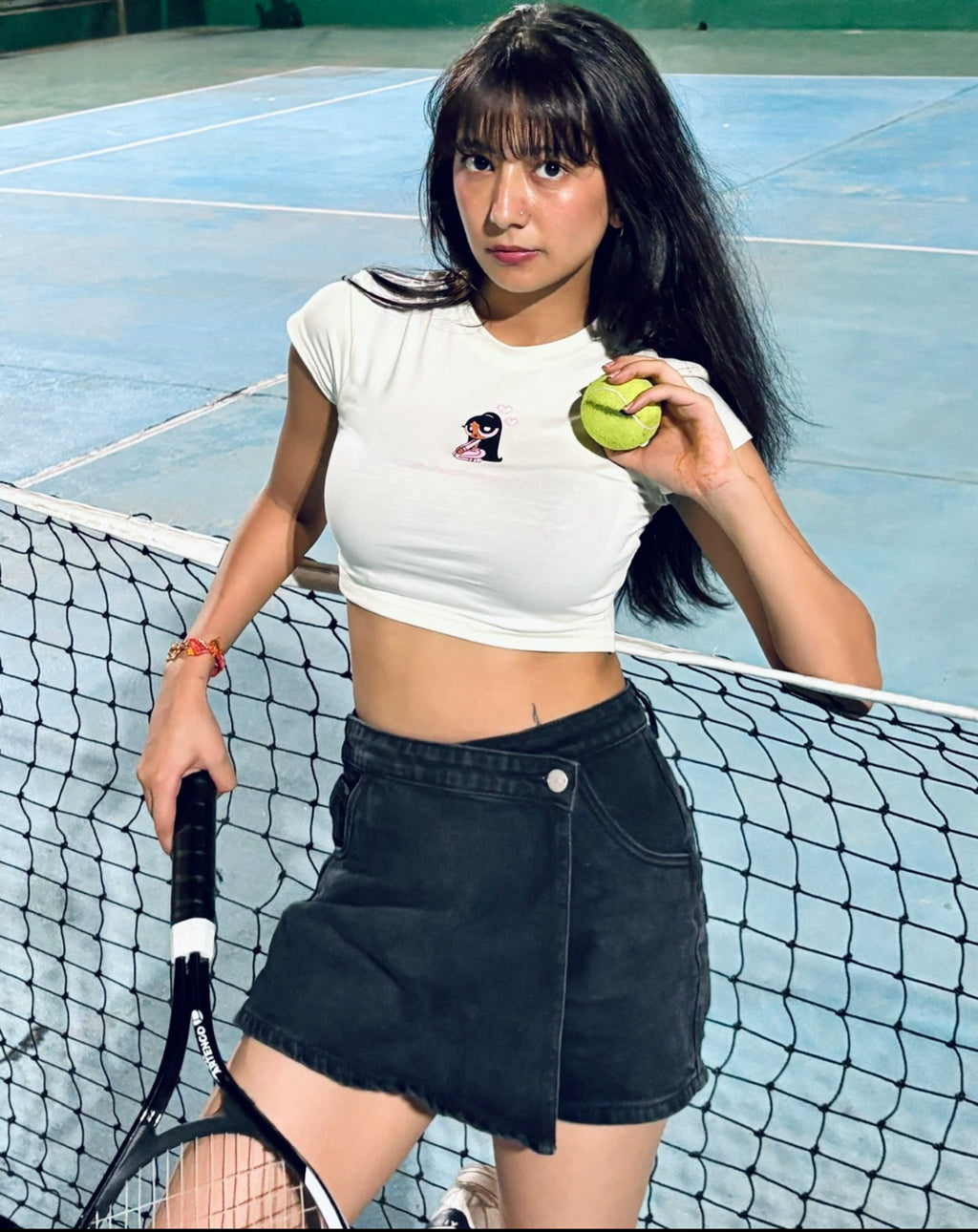 Power puff baby tee