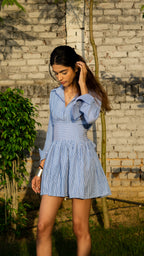 Blue Breeze Shirt Dress