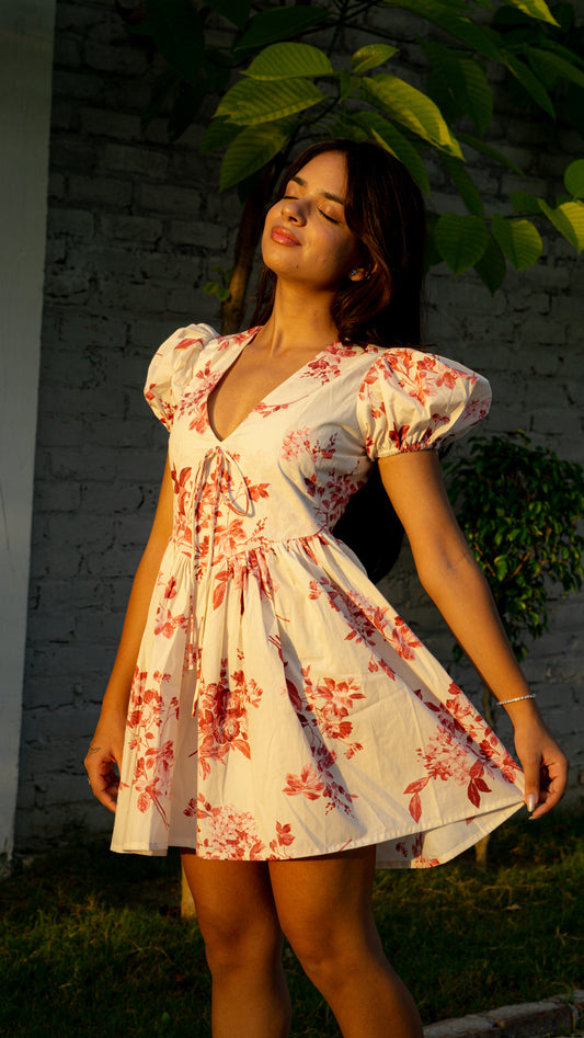 Ivory Rose Dress