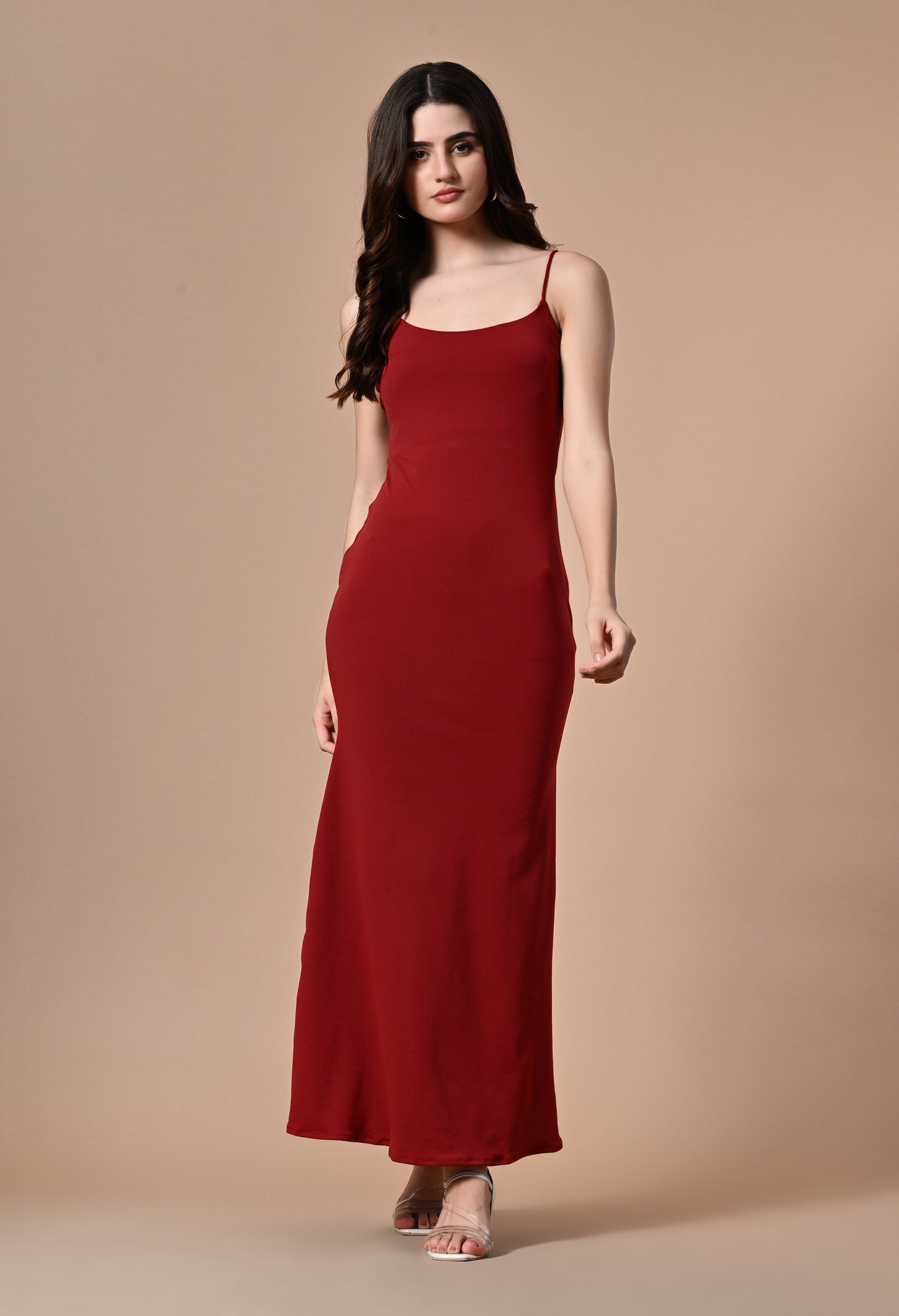Cherry Bliss Slip Maxi Dress