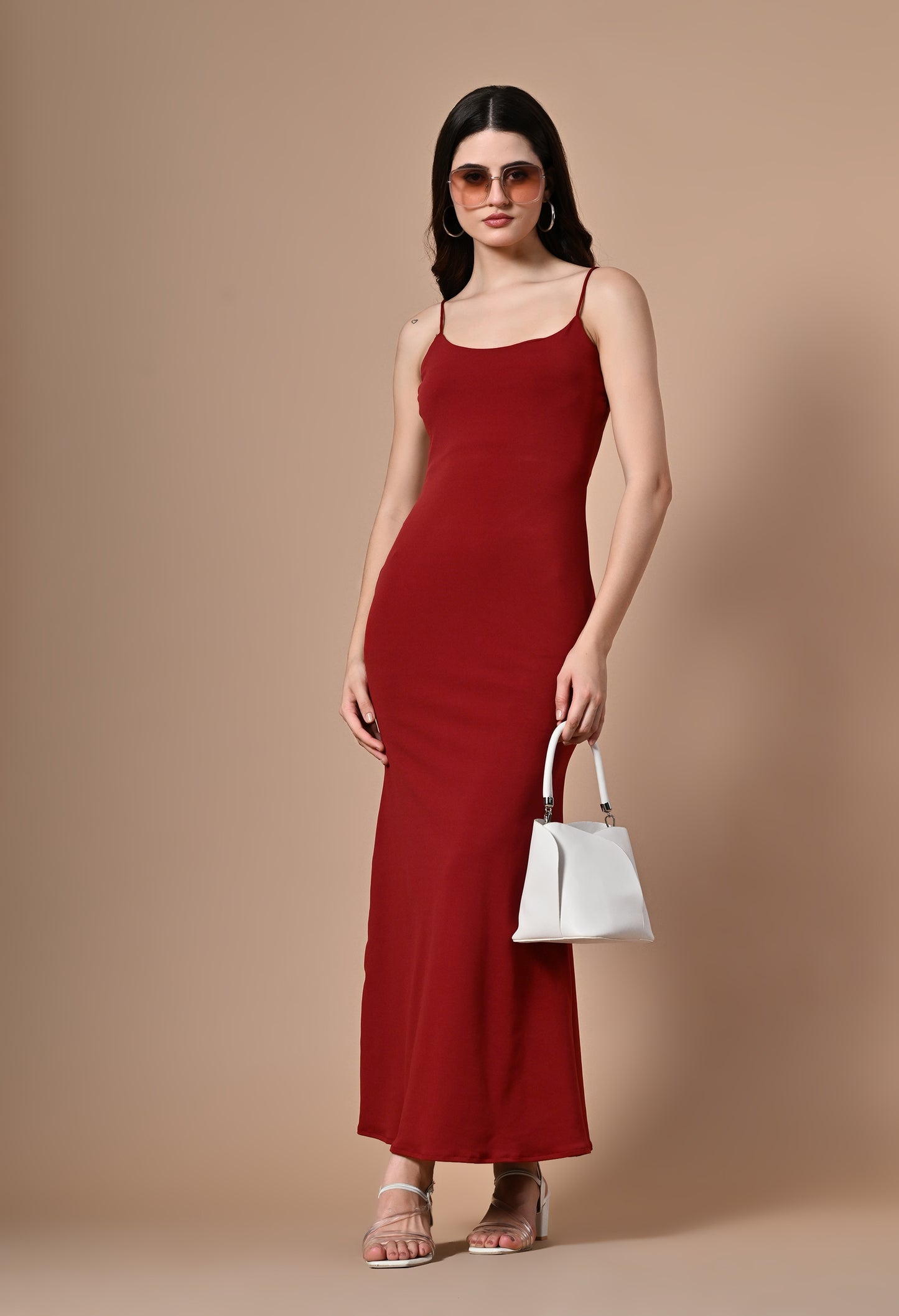 Cherry Bliss Slip Maxi Dress