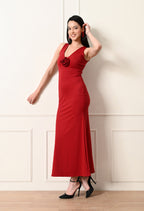 Rosette Bodycon Dress