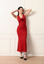 Rosette Bodycon Dress