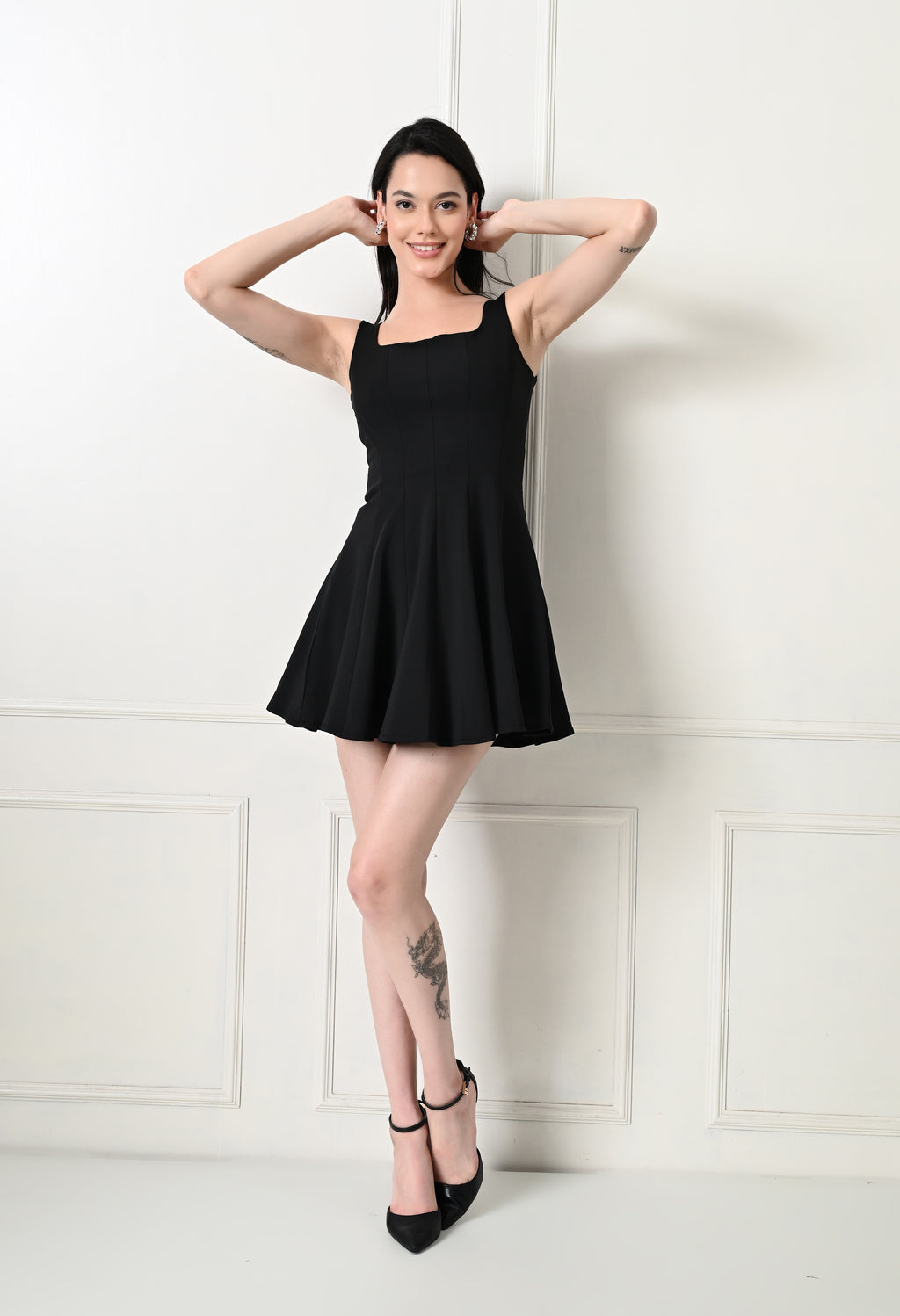 Moonlit skater dress