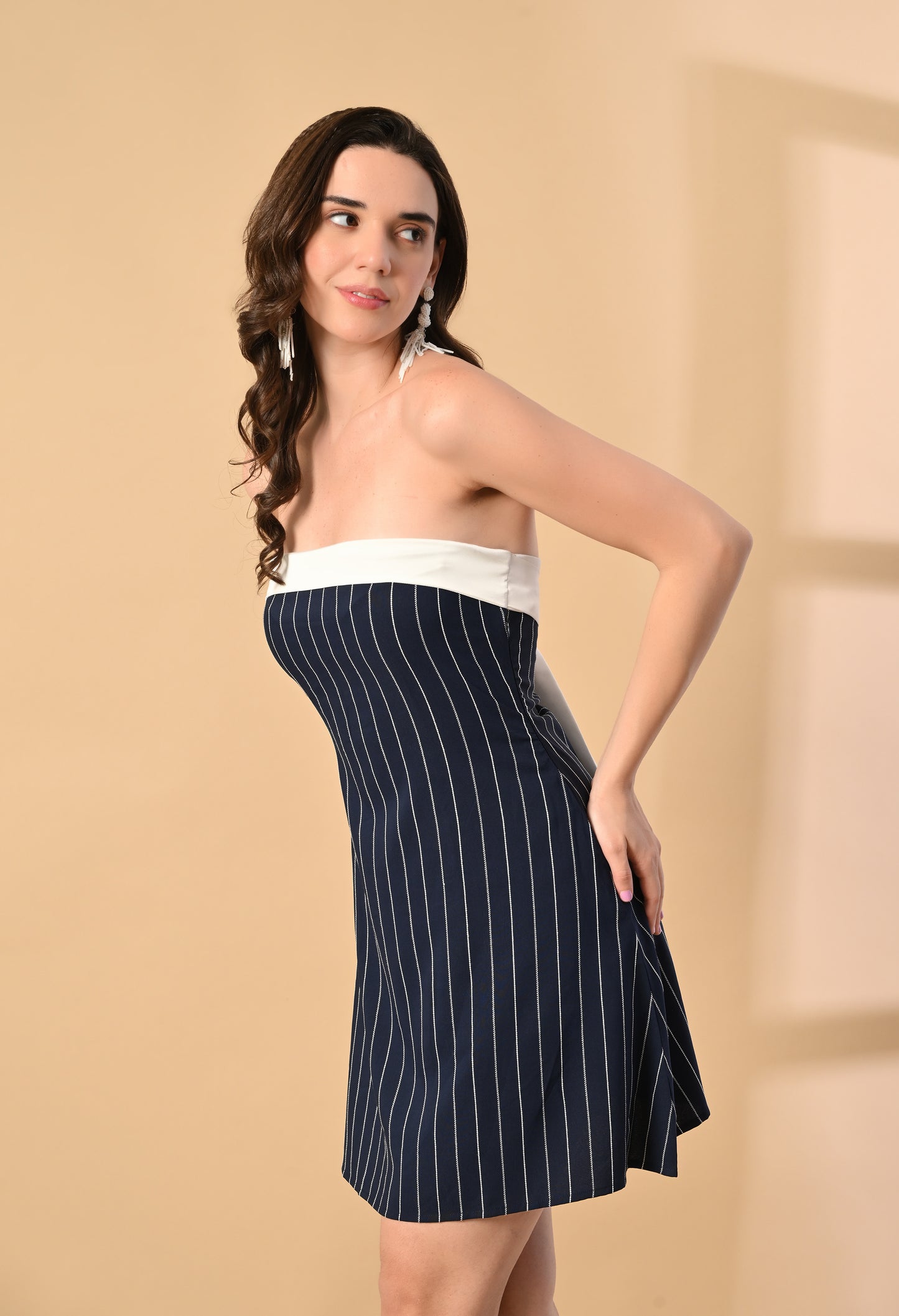 Marilyn striped dress