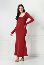 Grace long slip dress