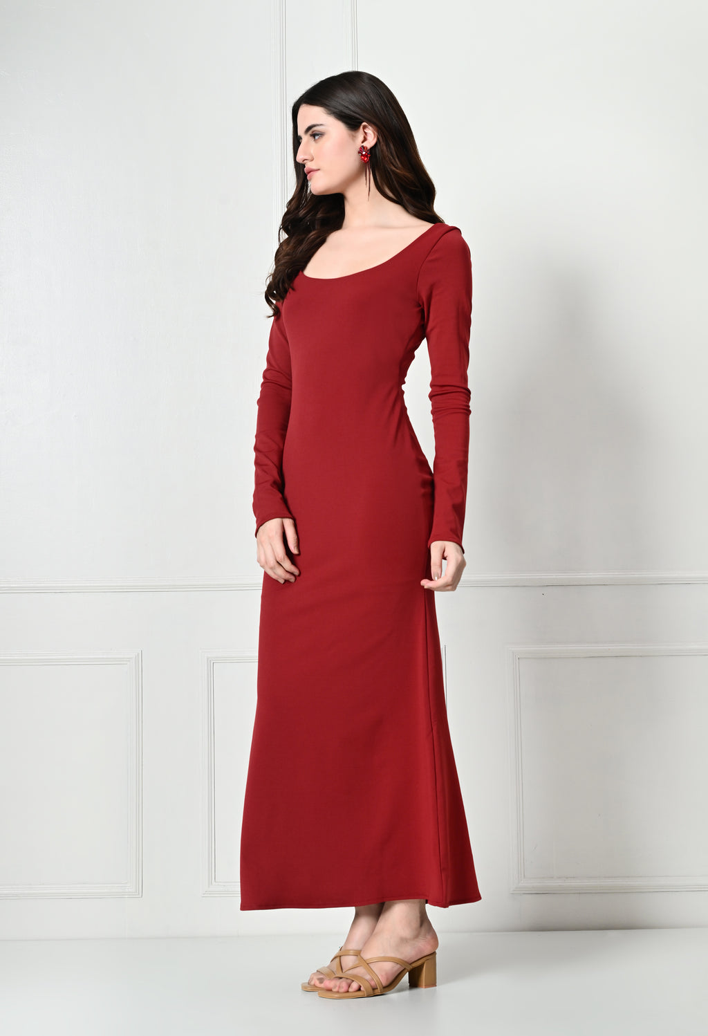 Grace long slip dress