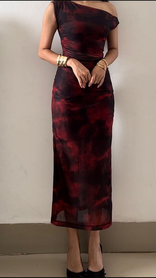 Sera red dress