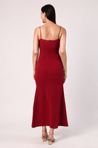 RUBY SLIT LONG DRESS