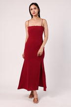 RUBY SLIT LONG DRESS