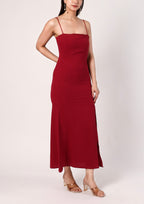 RUBY SLIT LONG DRESS