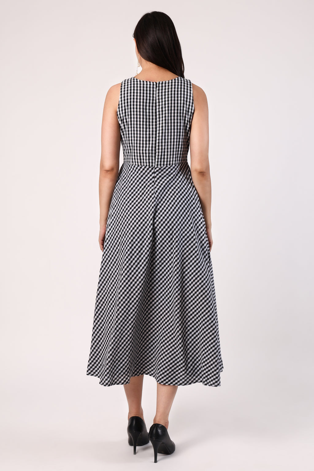 Country Breeze Gingham Dress