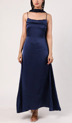 Blue Midnight veil dress