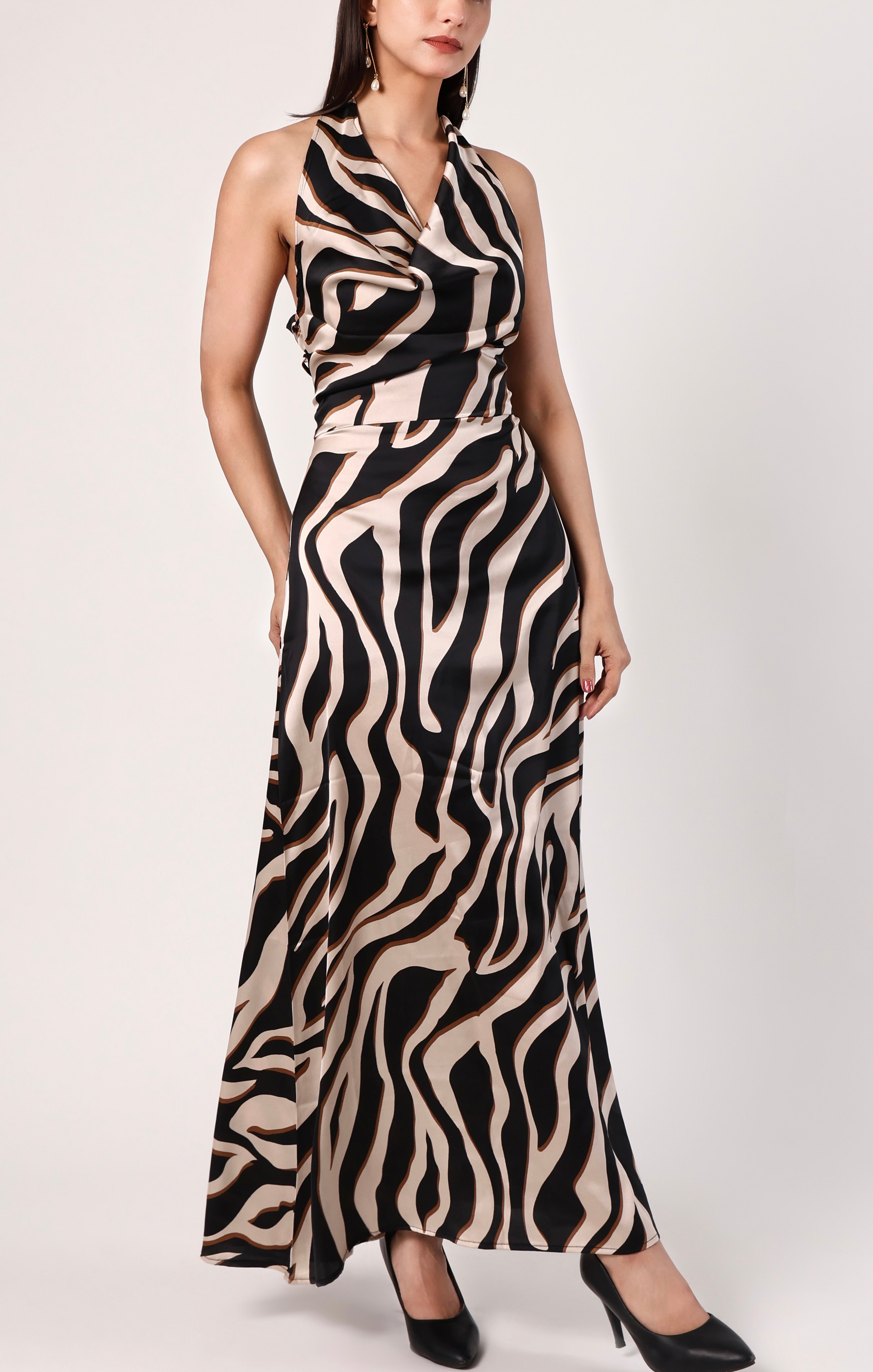Zebra Muse Dress