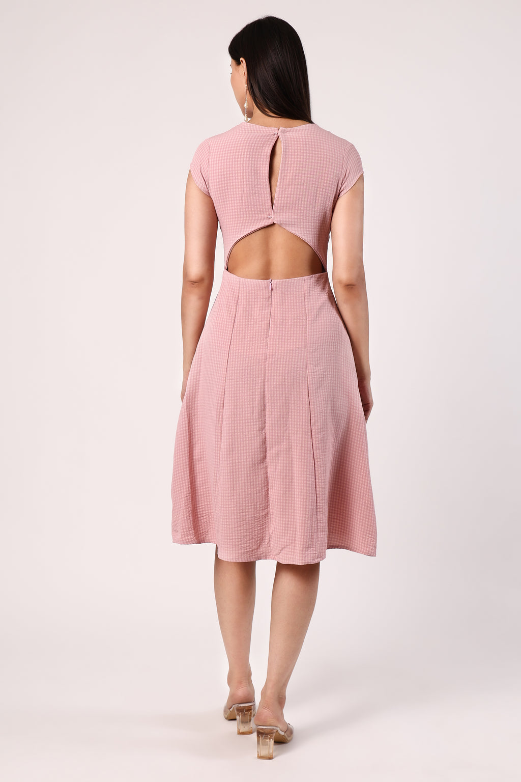 Pink Gingham Grace dress