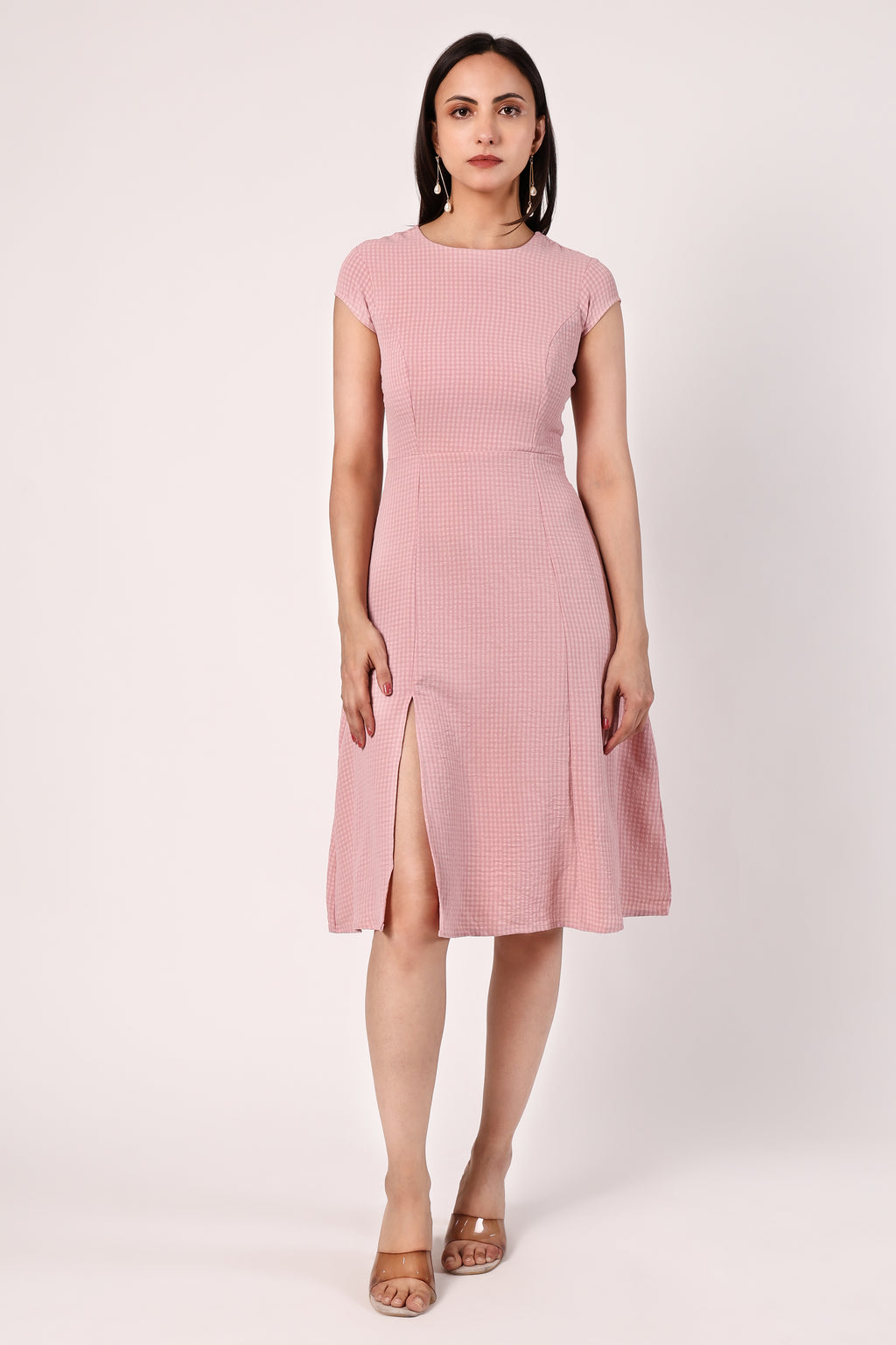 Pink Gingham Grace dress